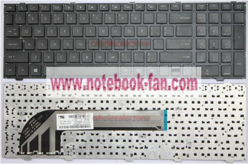 NEW HP ProBook 4540s 4540 us Keyboard without 701485-001 - Click Image to Close